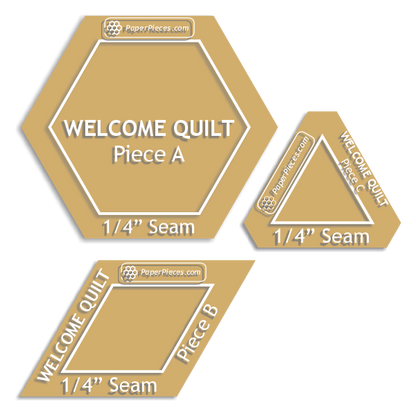 The Welcome Quilt by Paper Pieces®