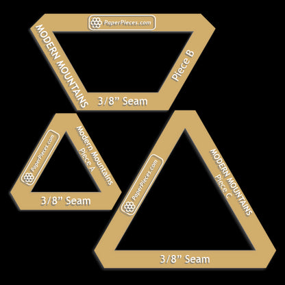 Modern Mountains by Paper Pieces®