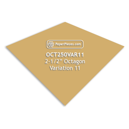 2-1/2" Octagon Variation 11