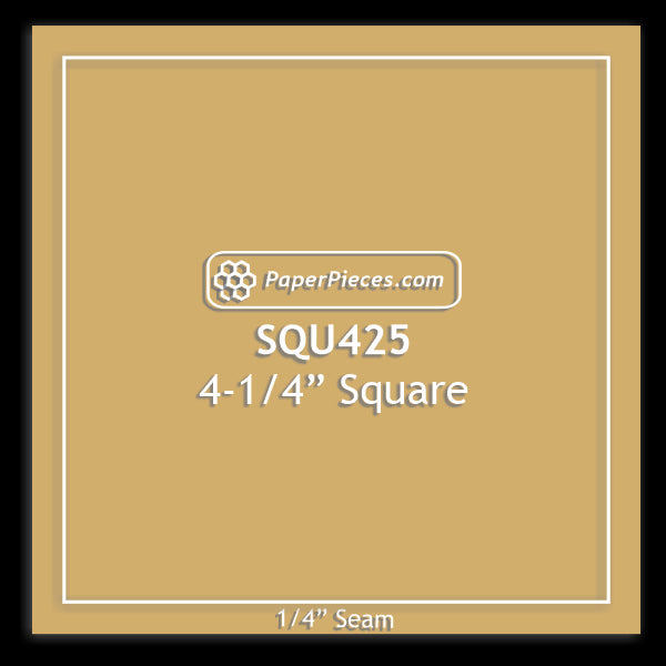 4-1/4" Square