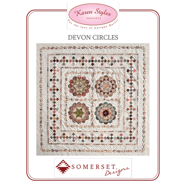 Devon Circles Pattern by Karen Styles – Paper Pieces