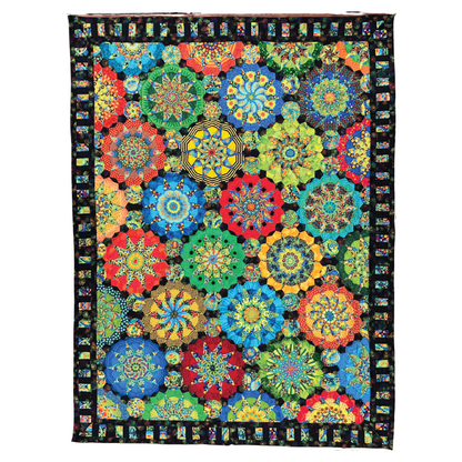 Magic Marbles from Millefiori Quilts 6 by Willyne Hammerstein