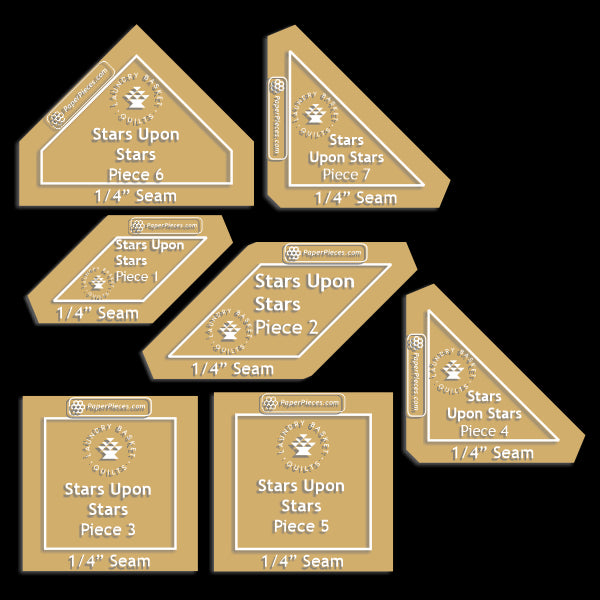 Stars Upon Stars by Laundry Basket Quilts