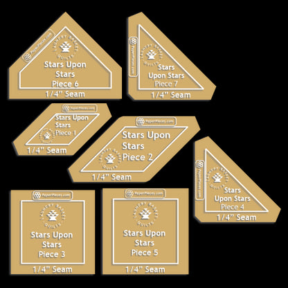 Stars Upon Stars by Laundry Basket Quilts