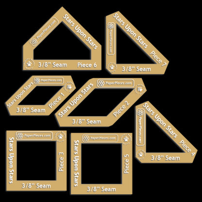 Stars Upon Stars by Laundry Basket Quilts