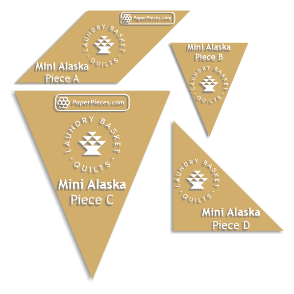Mini Alaska Quilt by Laundry Basket Quilts