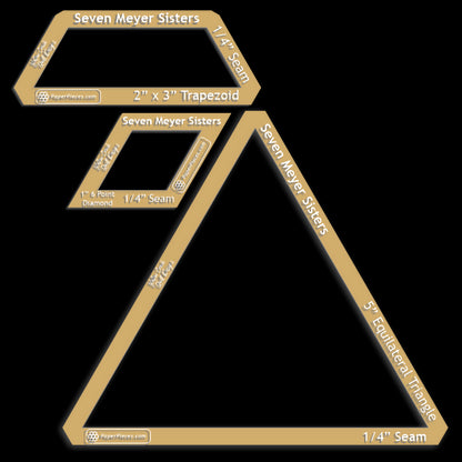 Seven Meyer Sisters by Yellow Creek Quilt Designs