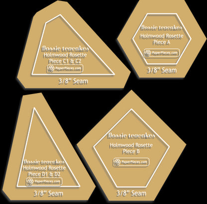 Holmwood Rosette by Florence Knapp