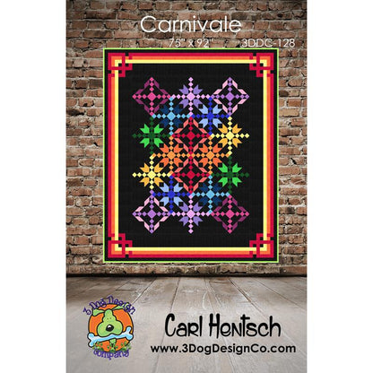 Carnivale Pattern by Carl Hentsch of 3 Dog Design Co.