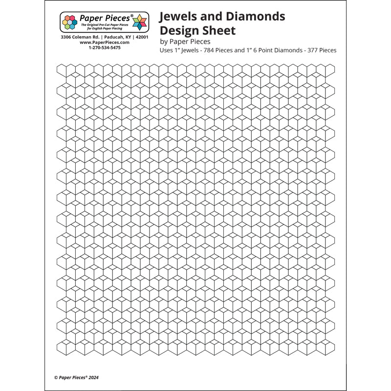 Jewel and Diamond Hearts (FREE PDF Download)