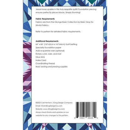 Elegant Emerald Pattern by Carl Hentsch of 3 Dog Design Co.