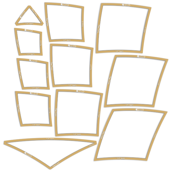 PRE-ORDER: Camp Dahlia Quilt by Paper Pieces