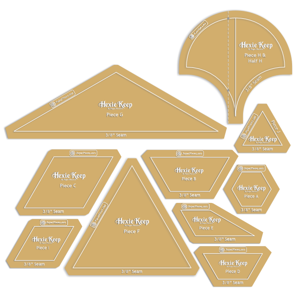 PRE-ORDER: Hexie Keep by Paper Pieces®