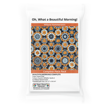 Oh, What a Beautiful Morning from Millefiori Quilts 6 by Willyne Hammerstein