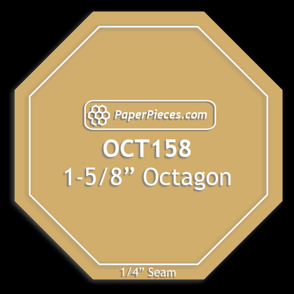 1-5/8" Octagon