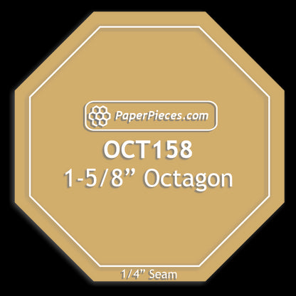 1-5/8" Octagon