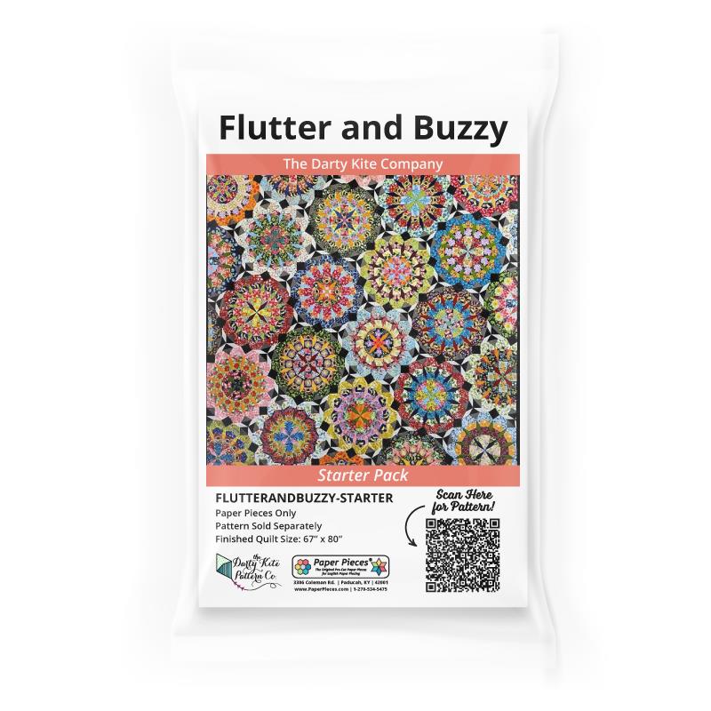 Flutter and Buzzy by Darty Kite Co