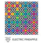 Electric Pineapple Quilt Pattern by Libs Elliott