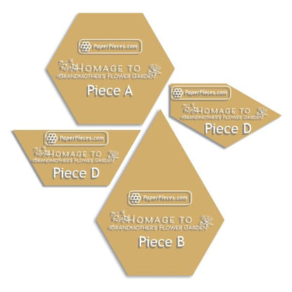 Homage to Grandmother's Flower Garden by Katja Marek