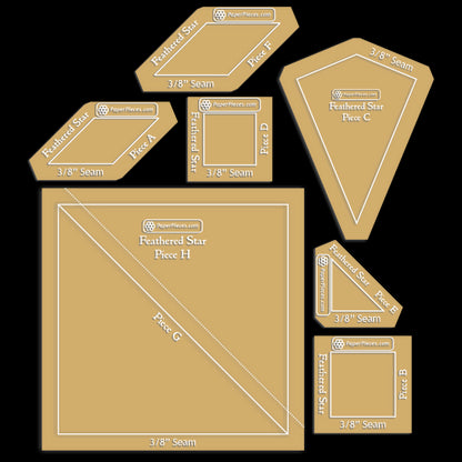 Feathered Star by Free Spirit + Paper Pieces®