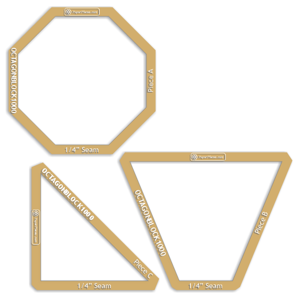 10" Octagon Block