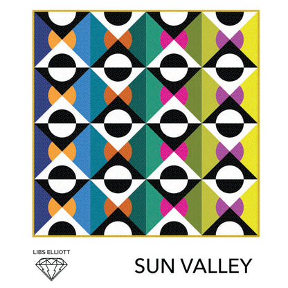 Sun valley Quilt Pattern by Libs Elliott