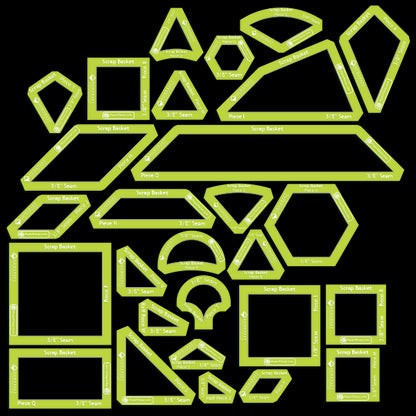 Scrap Basket by Karen Styles of Somerset Patchwork & Quilting