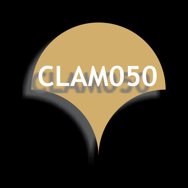 1/2" Clamshell