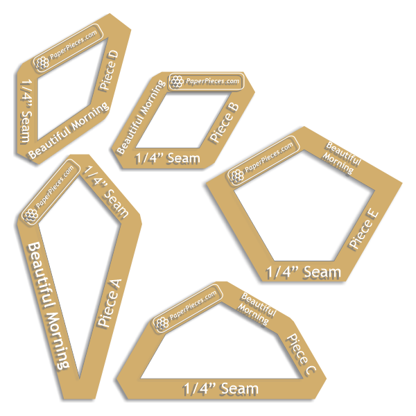 Oh, What a Beautiful Morning from Millefiori Quilts 6 by Willyne Hammerstein