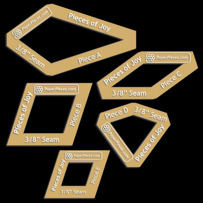 Pieces of Joy from Millefiori Quilts 5 by Willyne Hammerstein