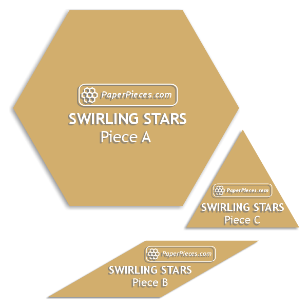 Swirling Stars by Paper Pieces®