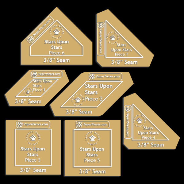 Stars Upon Stars by Laundry Basket Quilts