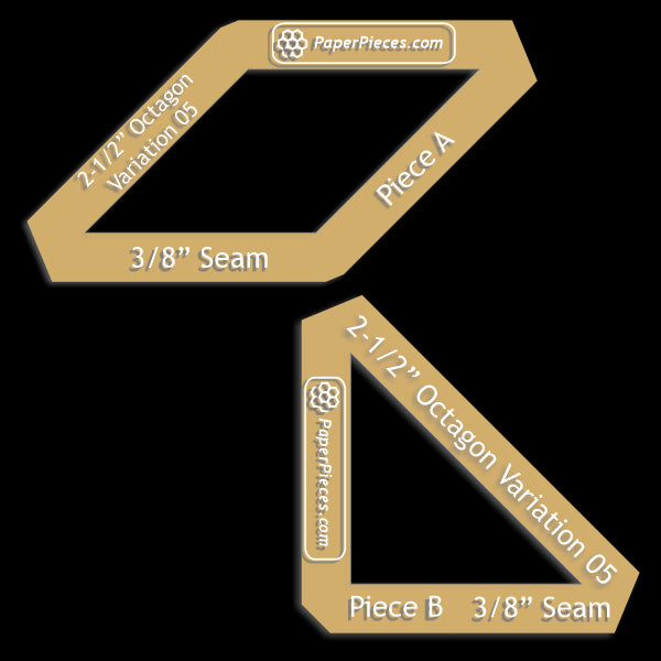 2-1/2" Octagon Variation 05