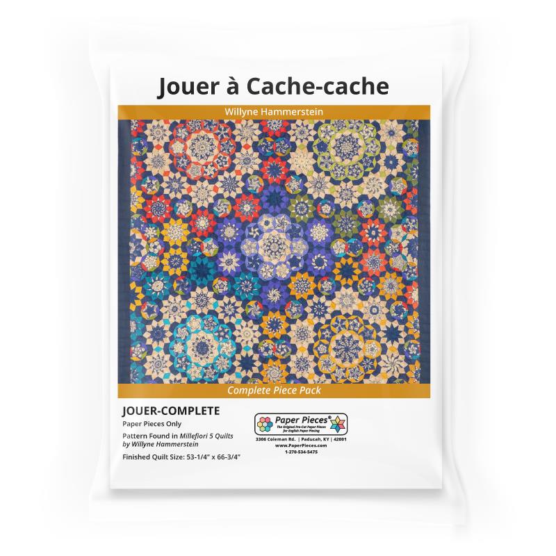 Jouer a Cache-Cache from Millefiori Quilts 5 by Willyne Hammerstein