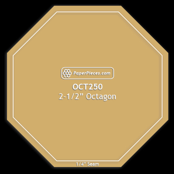 2-1/2" Octagon