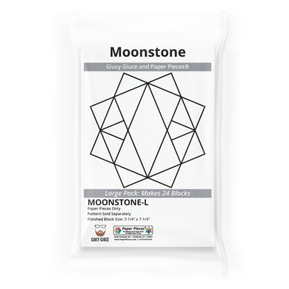 Moonstone Block Paper Pieces + Templates by Giucy Giuce