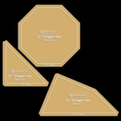 12" Octagon Star