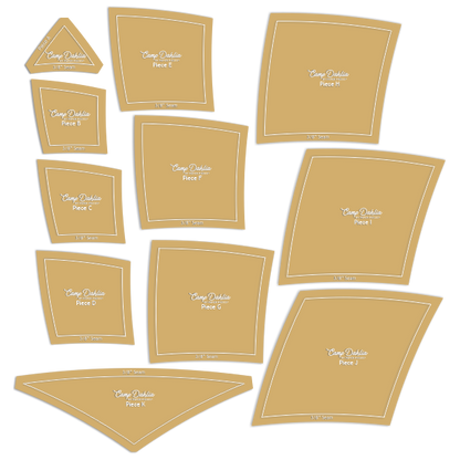 PRE-ORDER: Camp Dahlia Quilt by Paper Pieces