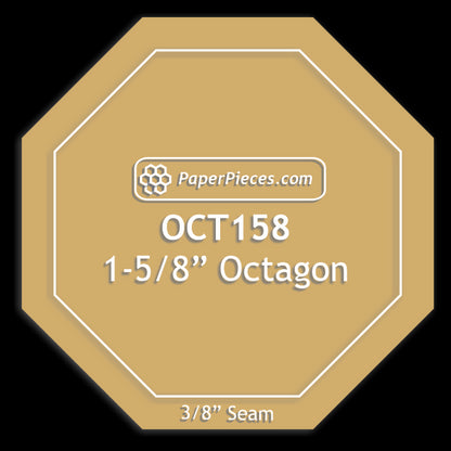1-5/8" Octagon