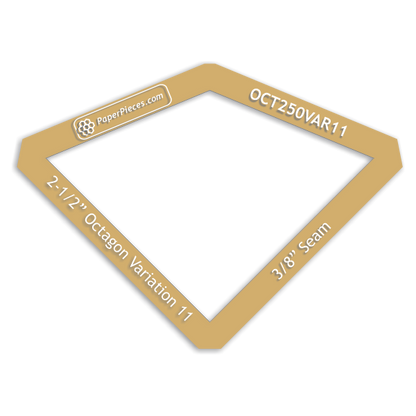 2-1/2" Octagon Variation 11