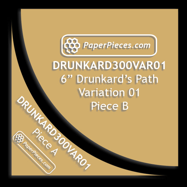 3" Drunkard's Path Variation 01