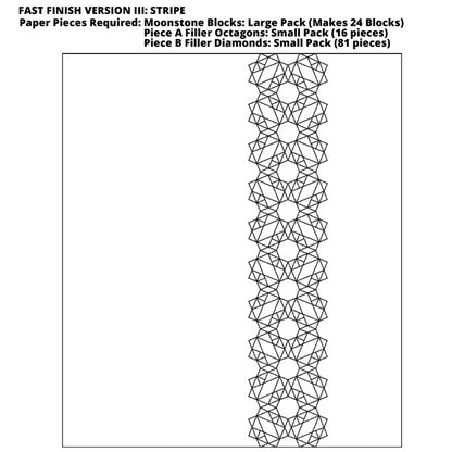 Moonstone by Giucy Giuce: Fast Finish Pieces & Templates