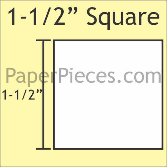 1-1/2" Squares