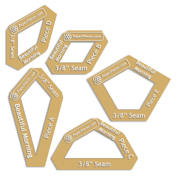 Oh, What a Beautiful Morning from Millefiori Quilts 6 by Willyne Hammerstein