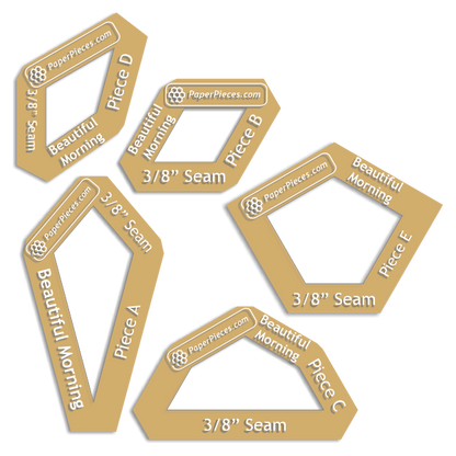 Oh, What a Beautiful Morning from Millefiori Quilts 6 by Willyne Hammerstein