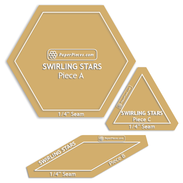 Swirling Stars by Paper Pieces®