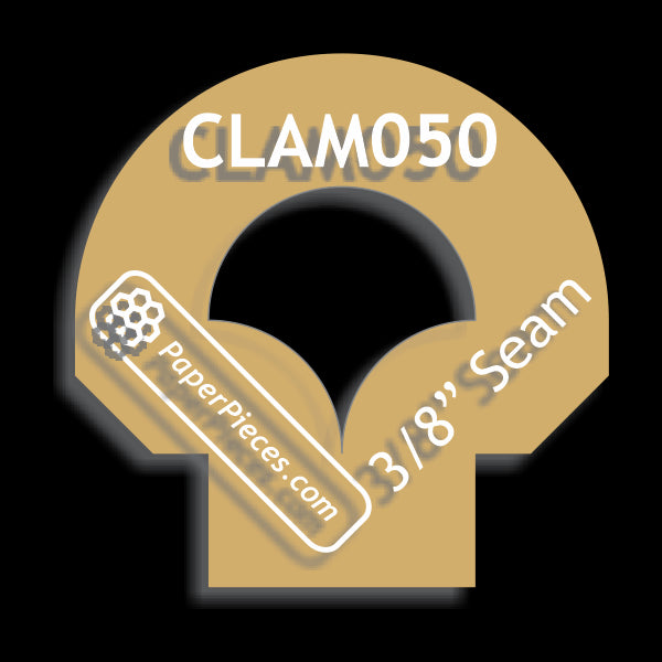 1/2" Clamshell