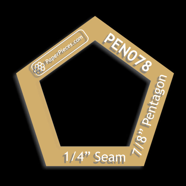 7/8" Pentagon