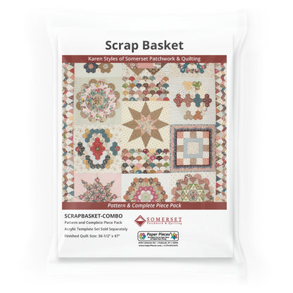 Scrap Basket by Karen Styles of Somerset Patchwork & Quilting