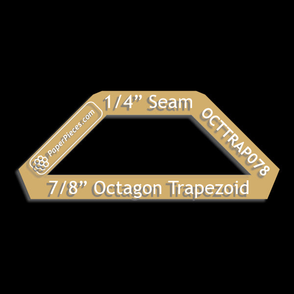 7/8" Octagon Trapezoid